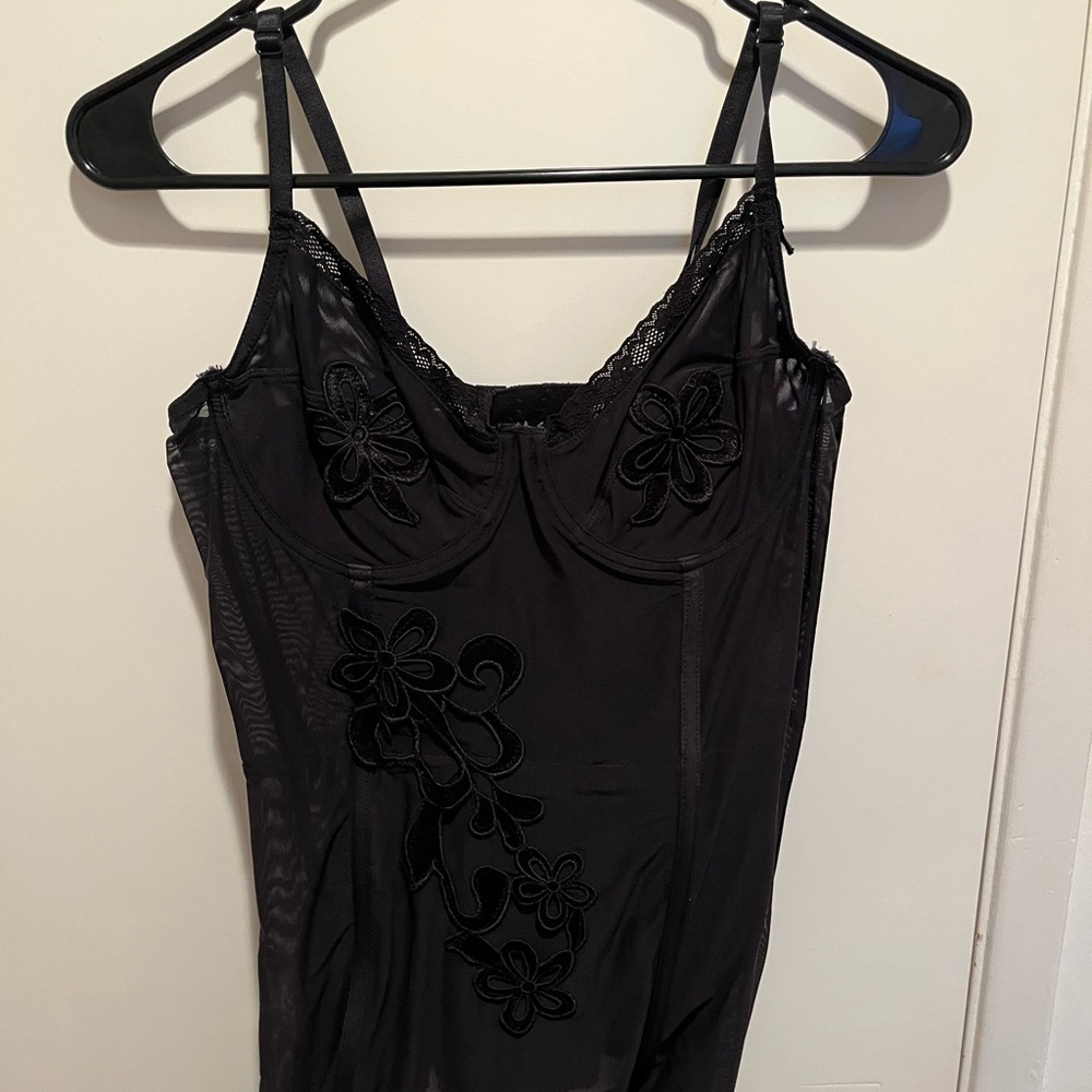 Black Y2K 34D corset